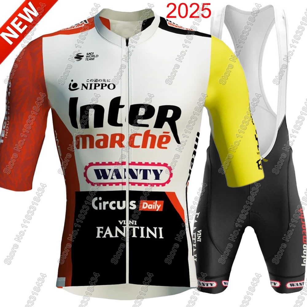 Mountain Biking Pants - Wanty Cycling Jersey 2025 Set Summer
