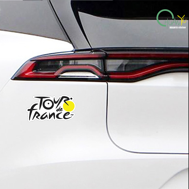 Tour de France logo sticker fo - огляд і ціна Mountain Biking Helmet