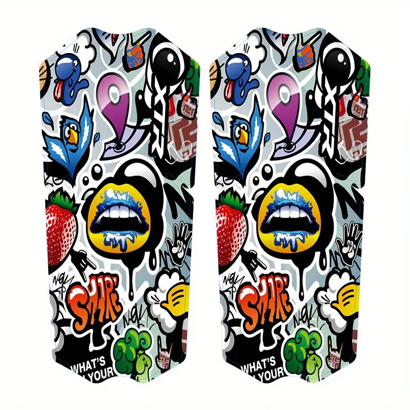 2D Flat Sticker 2pcs/XTR-M9100 - огляд і ціна Mountain Biking Helmet