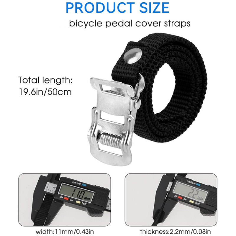 1/2pair Bikes Pedal Toe Straps - огляд і ціна Mountain Biking For Fitness