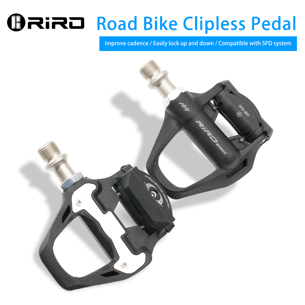 RIRO Clipless Road Cycling Ped - огляд і ціна Mountain Biking For Fitness